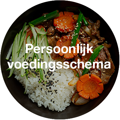 Persoonlijk voedingsschema